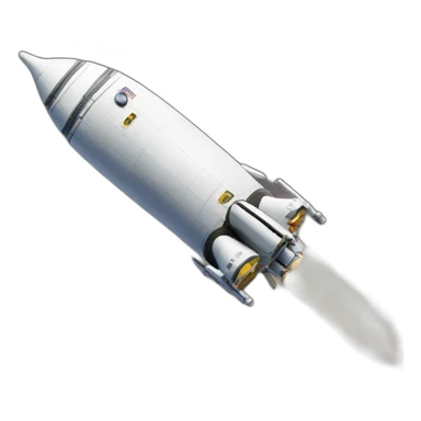 voyager rocket sticker