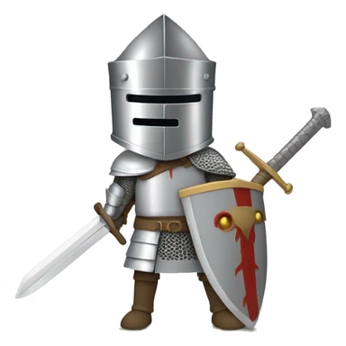 monty python and the holy grail knight hitting himself on the head sticker