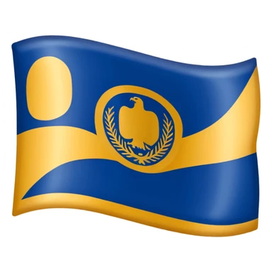 Oregon flag backside  sticker