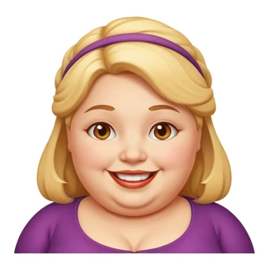 Super fat lady  sticker