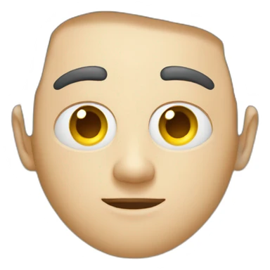 Eye cover man  sticker