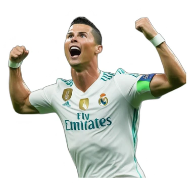 Ronaldo celebration sticker
