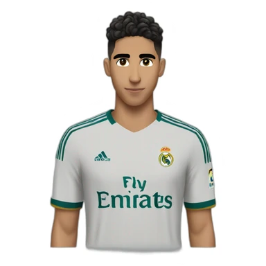 Achraf hakimi sticker