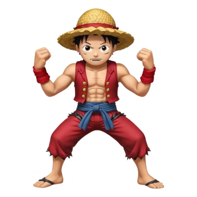 Luffy gear 4 sticker