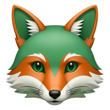 make 100 dollar bill with a small fox head outline in the middle and the fox head is just an outline with no color sticker