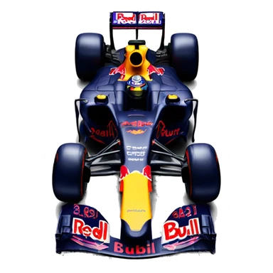 Red Bull f1 car sticker