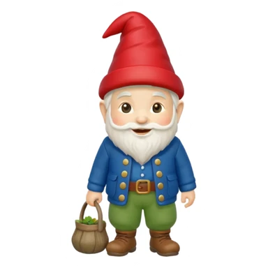 nain de jardin  sticker