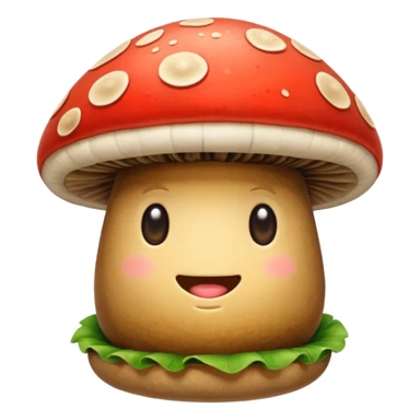 mushroom fried sticker