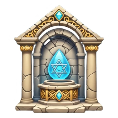 sacred spell chamber sticker