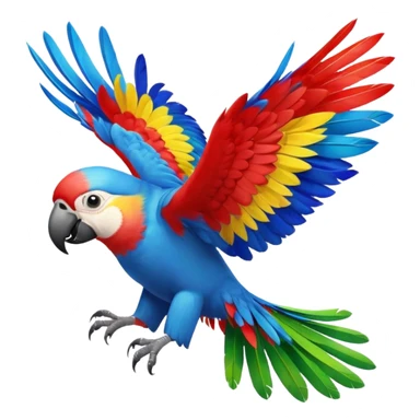 parrot explosion sticker