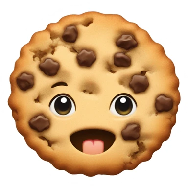 crumble cookie cute cue sticker