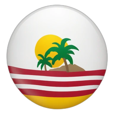 Mallorca flag sticker