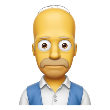 Homer simpson  sticker