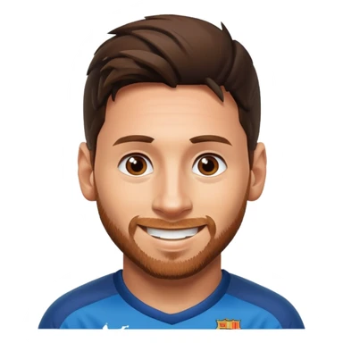 Un emojin de messi sticker