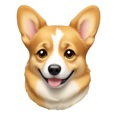 Corgi with a blonde girl sticker