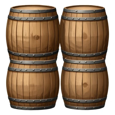 Aged Wine Barrels sticker