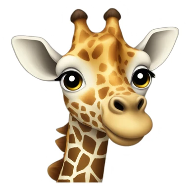 giraffe sticker