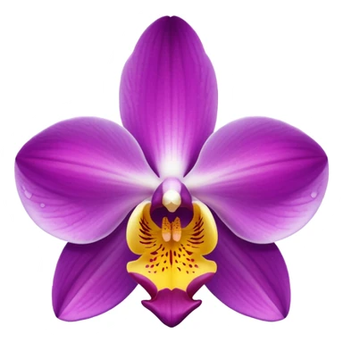 Orchid sticker