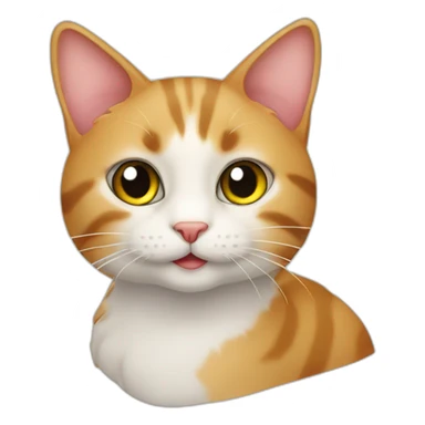 cat, italian sticker