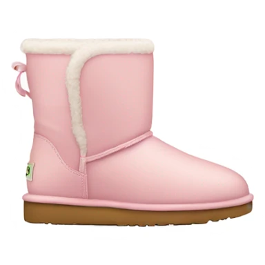 light pink uggs sticker
