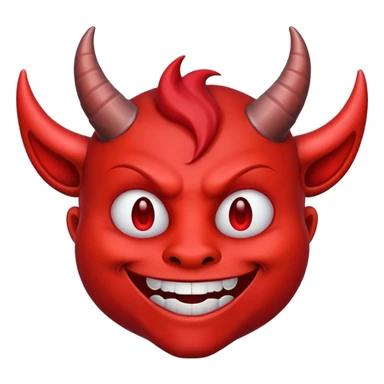 lucifer emoji sticker