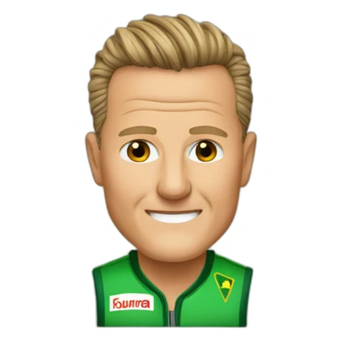 michael schumacher sticker