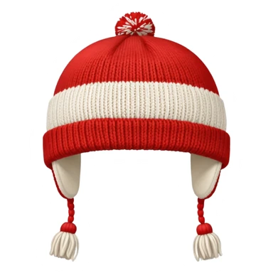 plain isolated red and white had sticker