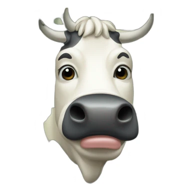 Money-cow sticker
