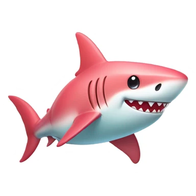 sorbet shark sticker