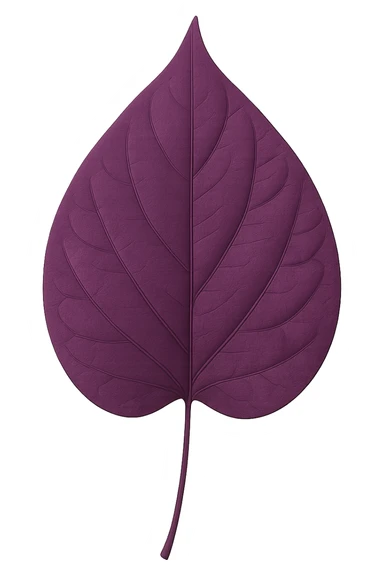 purple leaf , remove background sticker