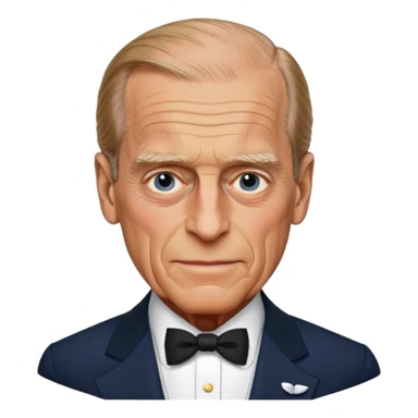 Prince philip sticker