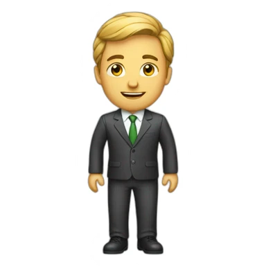 business person sticker