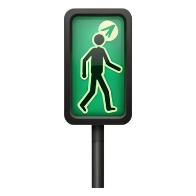 Crosswalk Light signal icon Lights , Kidsn. sticker