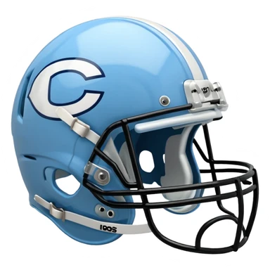 college football Carolina Blue helmet

 sticker