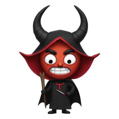 south park satan sticker