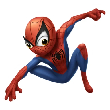 spider man cat sticker