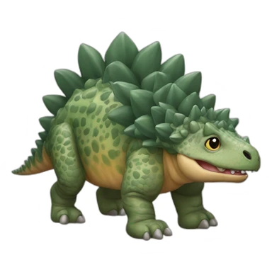 ankylosaurus sticker