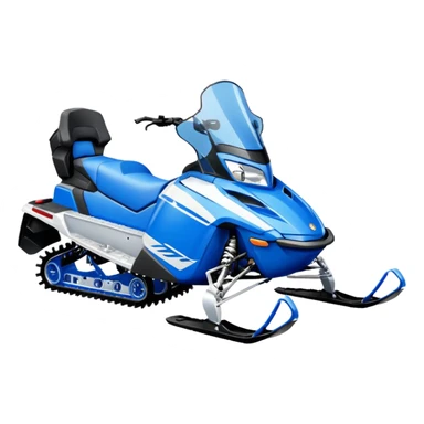 Snowmobile emoji sticker