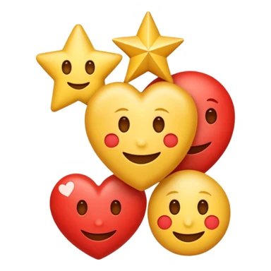 I want a single combined emoji “logo” rather than separate emojis. Since emojis themselves are separate characters, the closest we can do is stack them visually into one line or use zero-width joiners (ZWJ) for some emojis sticker