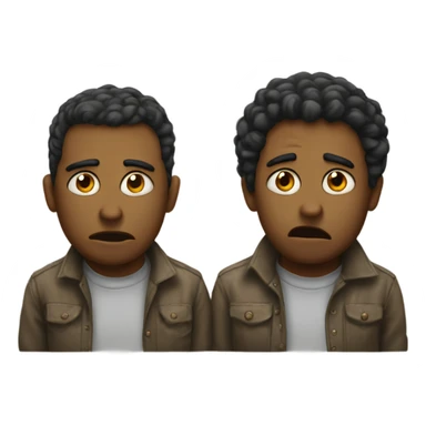 sad and mad at the sam sticker