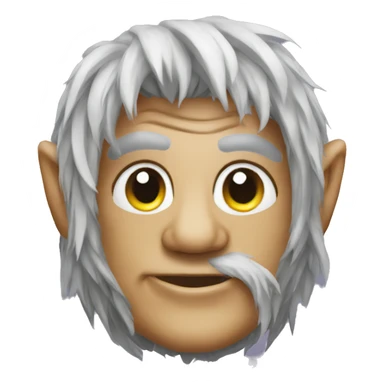 Troll sheet mask sticker