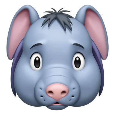 Disney’s eeyore sad sticker