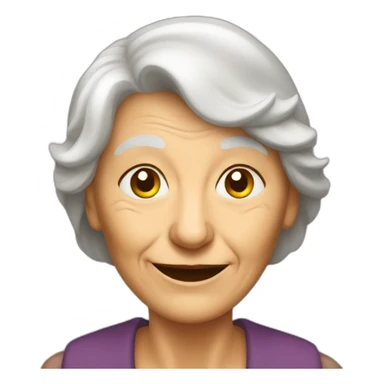 old-woman-drinking-beer sticker