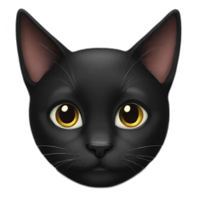 black cat appreciate sticker