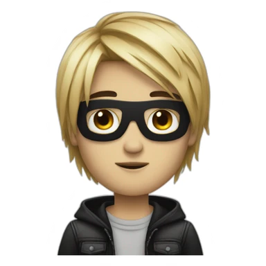 Emo maquillage homme sticker