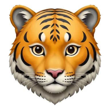 Tiger & Snow Leopard sticker