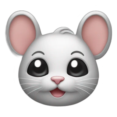 Chat avec souris sticker