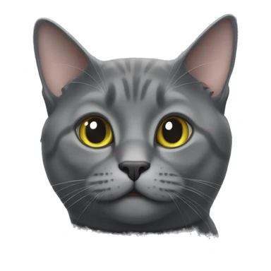 Chartreux cat sticker