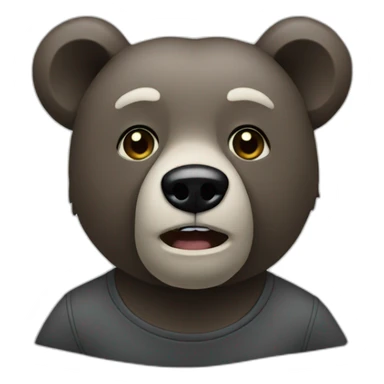 Cocaine Bear sticker