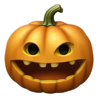 freaky ah pumpkin sticker